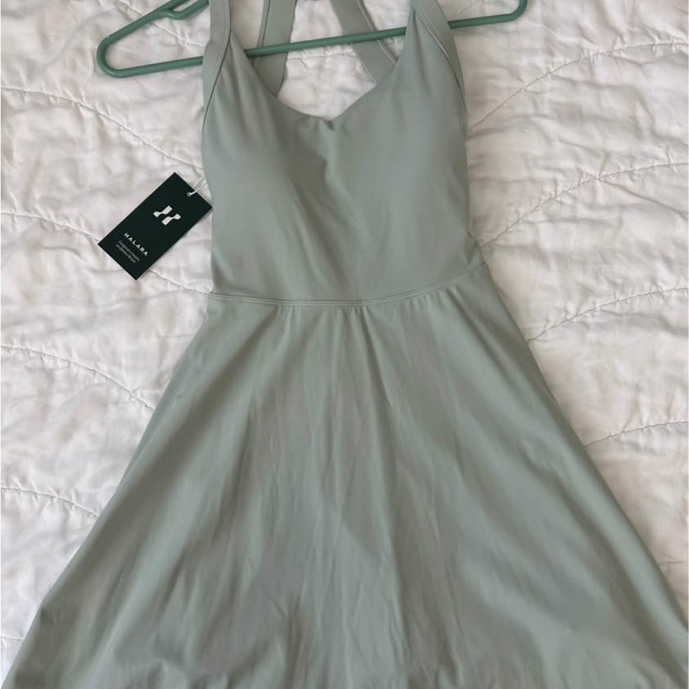 HALARA Light Green ACTIVE Dress - workout dress